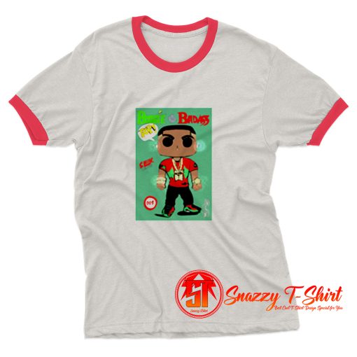 boosie badazz cartoon Ringer Tee