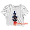 captain spiderrman Crop Top Shirt