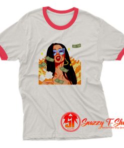 cardi b awesome Ringer Tee