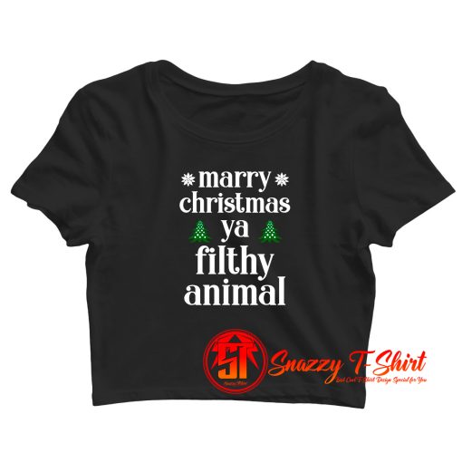 christmas Crop Top Shirt