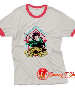 demon slayer Kimetsu no Yaiba Ringer Tee