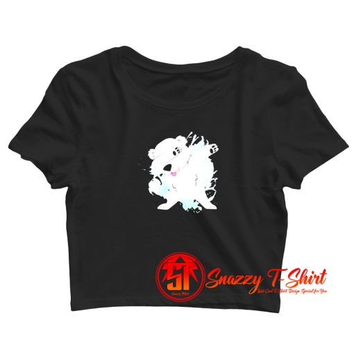 ice bear Dab Crop Top Shirt