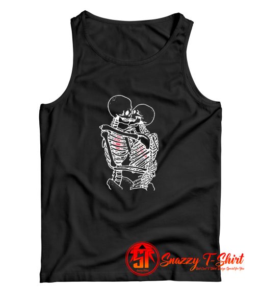 kissing skeleton tarot Tank Top