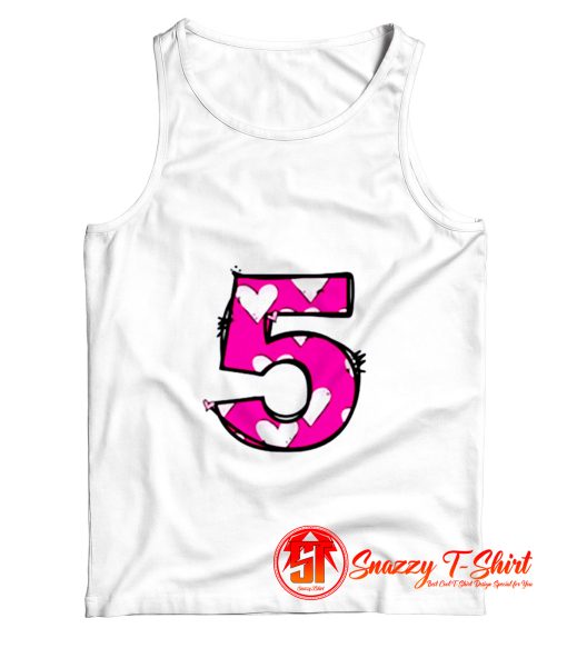 letters Love Five Tank Top