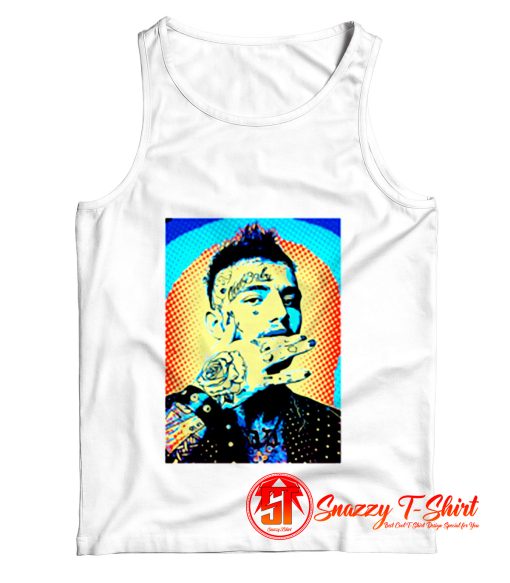 lil peep rapper Vintage Tank Top