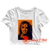 lil pump in pop art 2 tone color Crop Top Shirt