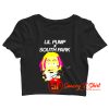 lil pump x south park Crop Top Shirt