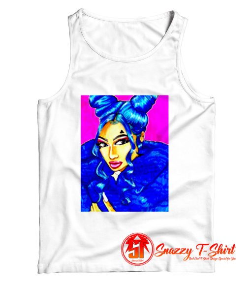 marker art of meg thee stallion Tank Top