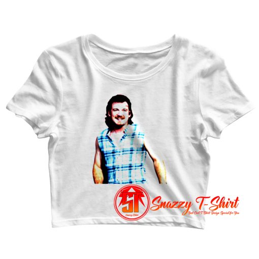 morgan wallen new design art Crop Top Shirt