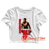 muhammad ali boxing legend Crop Top Shirt