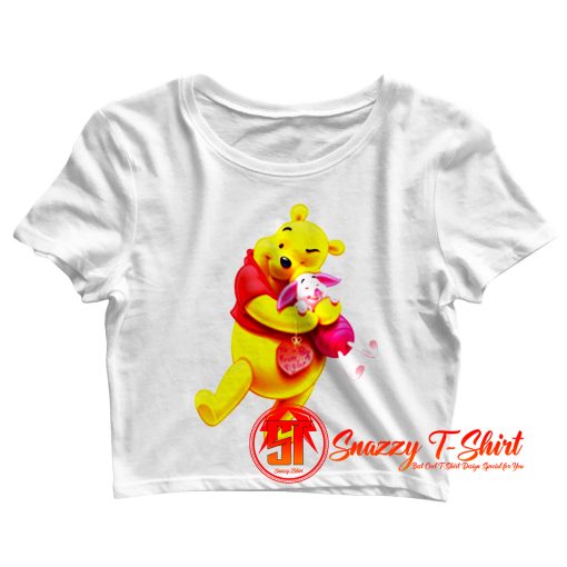 pooh piglet Crop Top Shirt