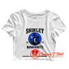 shirley est 1775 massachusetts Crop Top Shirt