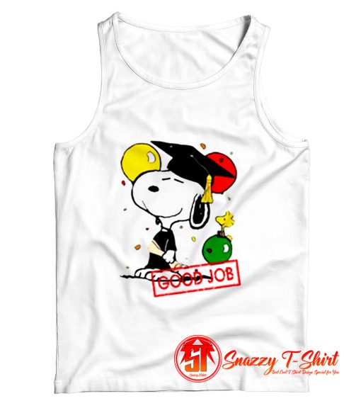 snoopy good job Tank Top