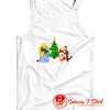 tiger piglet and pooh friends christmas Tank Top