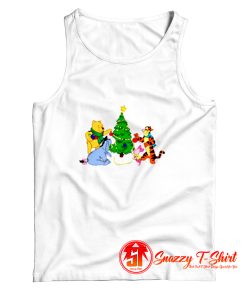 tiger piglet and pooh friends christmas Tank Top