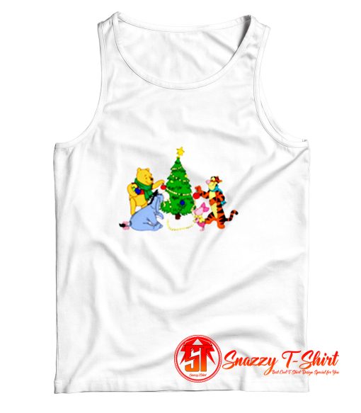 tiger piglet and pooh friends christmas Tank Top