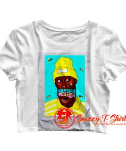 tylor the creator bees Crop Top Shirt