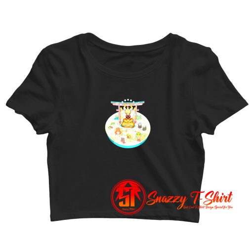 ute ramen cup of number one Crop Top Shirt